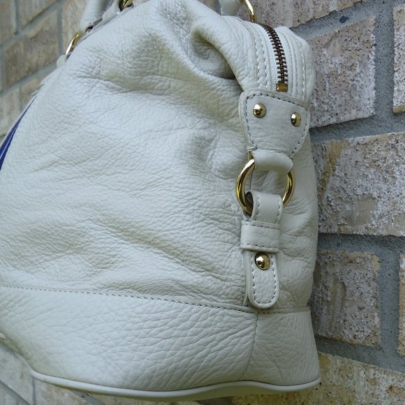 Tommy Hilfiger TH Logo Pebble Leather Satchel - Picture 9 of 16